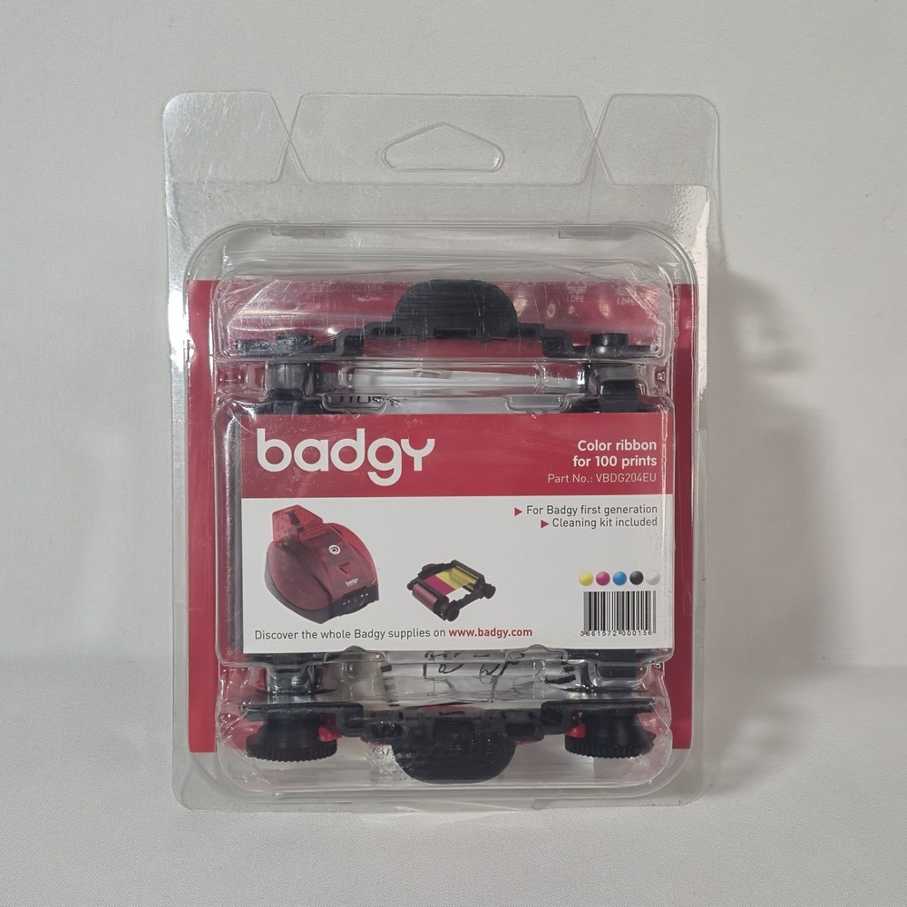 Evolis VBDG204EU Badgy Basic Color Ribbon Compatible with Original Badgy Basic
